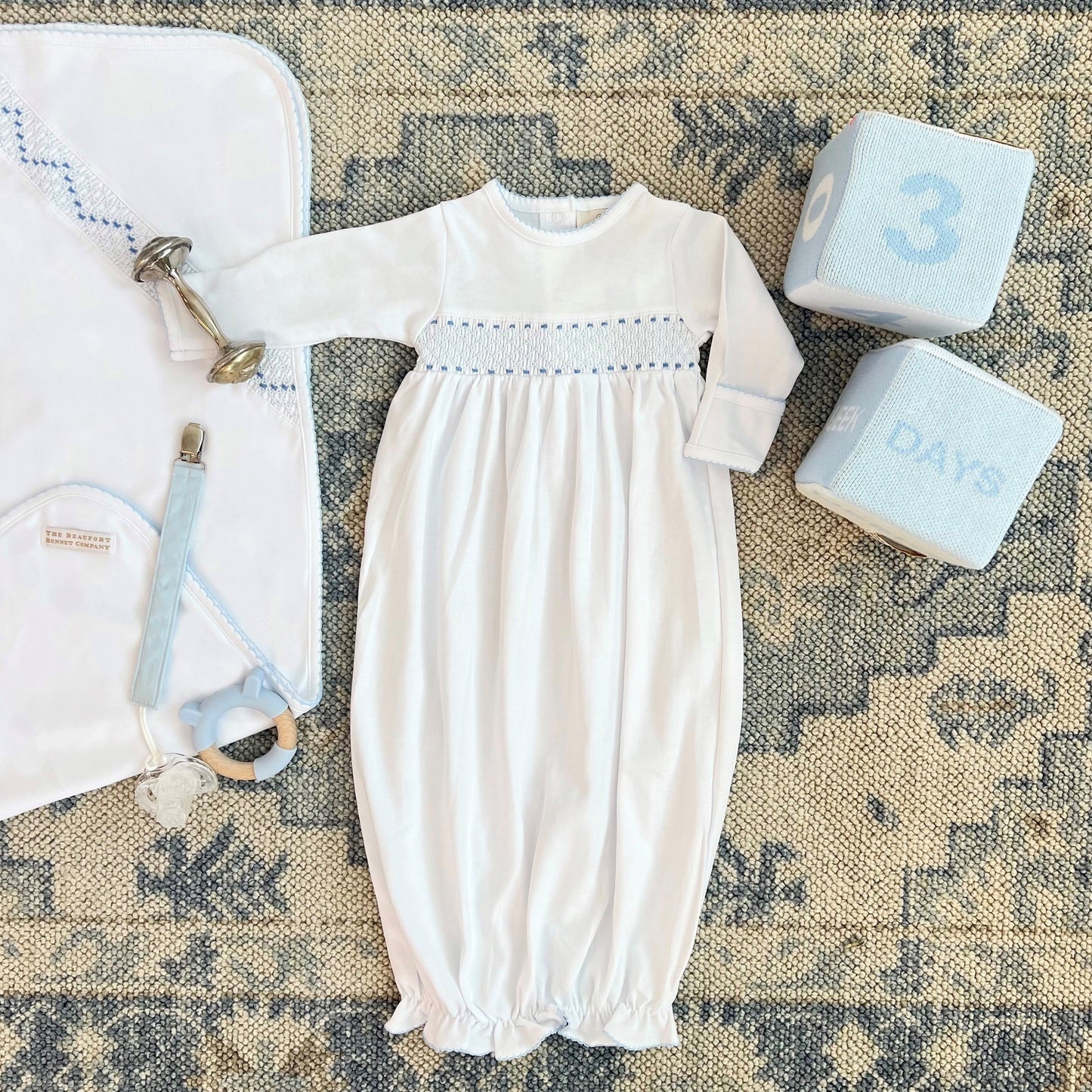 Beaufort Bonnet Blaylock Blocks - Buckhead Blue, Beale Street Blue