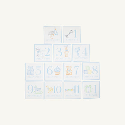 Beaufort Bonnet Sir Proper's Month Markers - Buckhead Blue