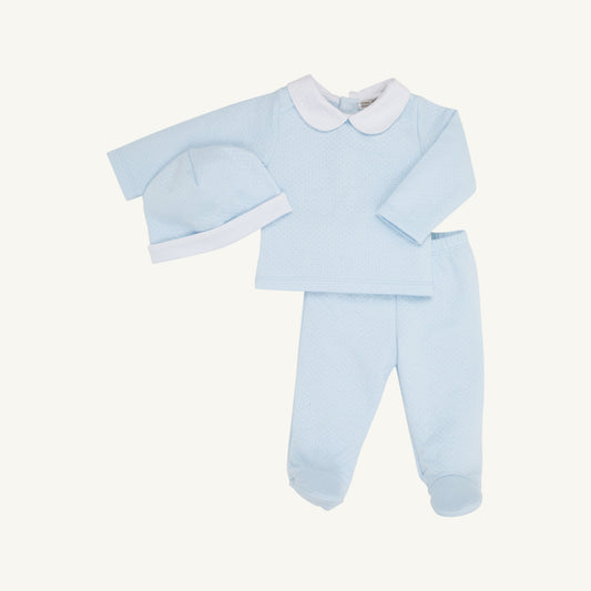 Beaufort Bonnet Hart's Hold Me Set (Pima Jacquard) - Buckhead Blue