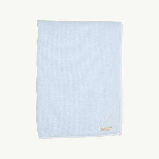 Beaufort Bonnet Silent Night Throw (Pima Jacquard) - Buckhead Blue