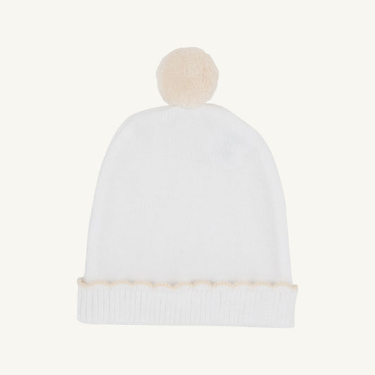 Beaufort Bonnet I'm Here Hat - Worth Avenue White & Palmetto Pearl