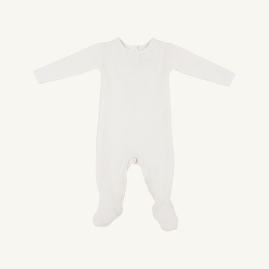 Beaufort Bonnet Rock Me Romper (Ribbed) - Palmetto Pearl
