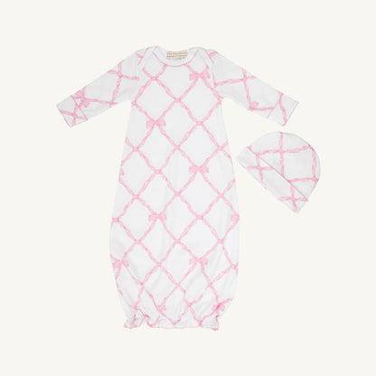 Beaufort Bonnet Adorable Everyday Set - Belle Meade Bow with Worth Avenue White