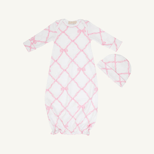 Beaufort Bonnet Adorable Everyday Set - Belle Meade Bow with Worth Avenue White
