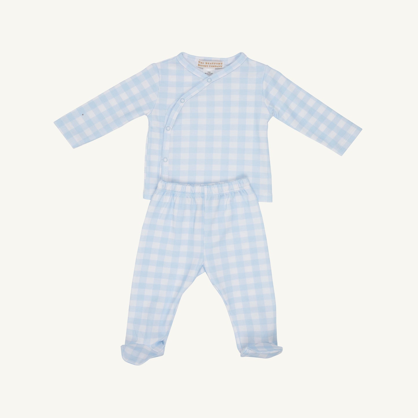 Beaufort Bonnet Cameron Cross-Front Set - Buckhead Blue Gingham