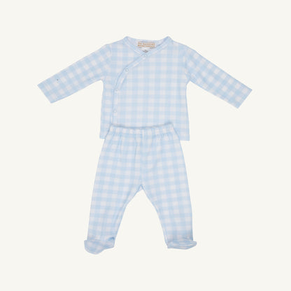 Beaufort Bonnet Cameron Cross-Front Set - Buckhead Blue Gingham