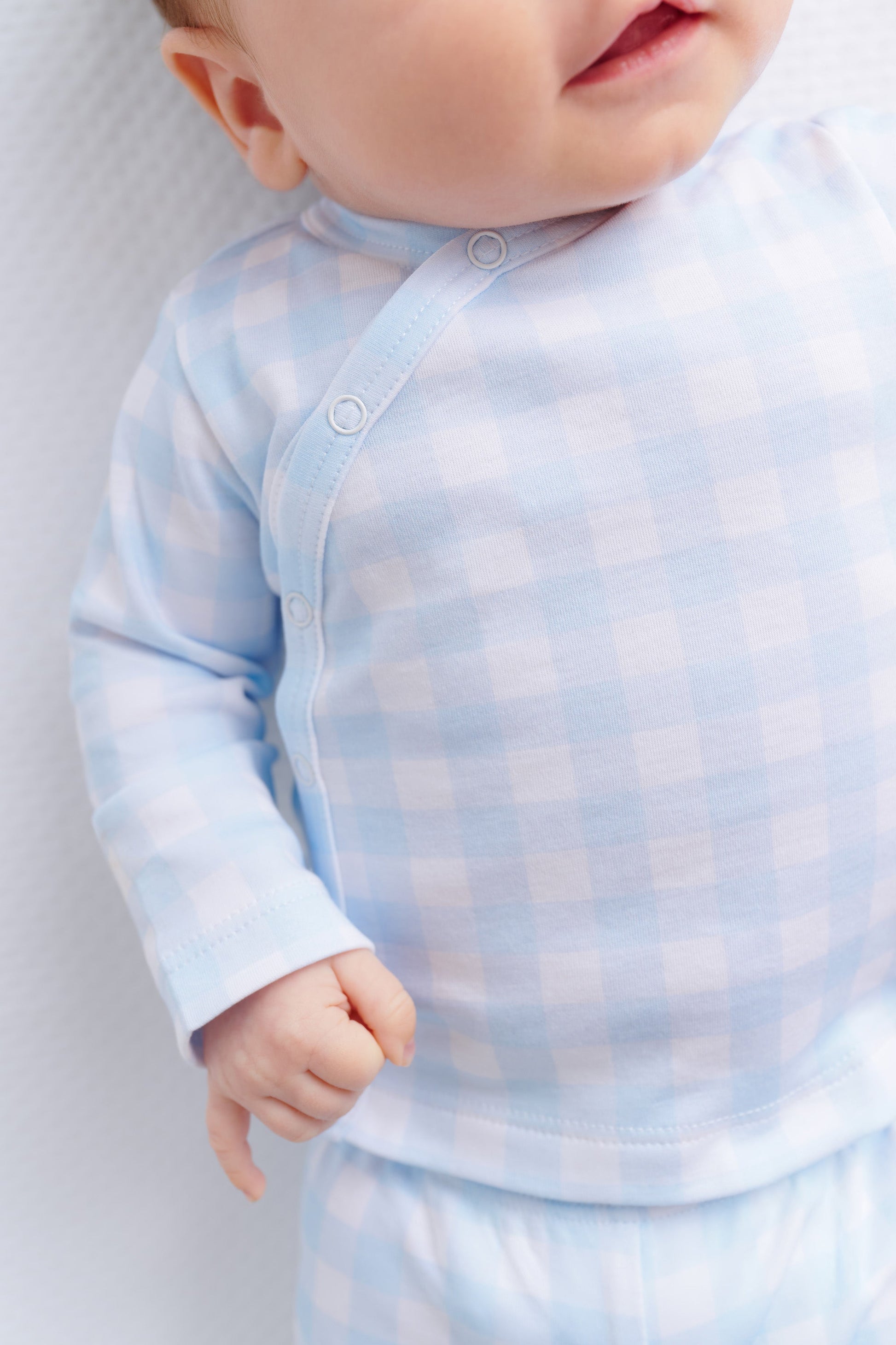 Beaufort Bonnet Cameron Cross-Front Set - Buckhead Blue Gingham
