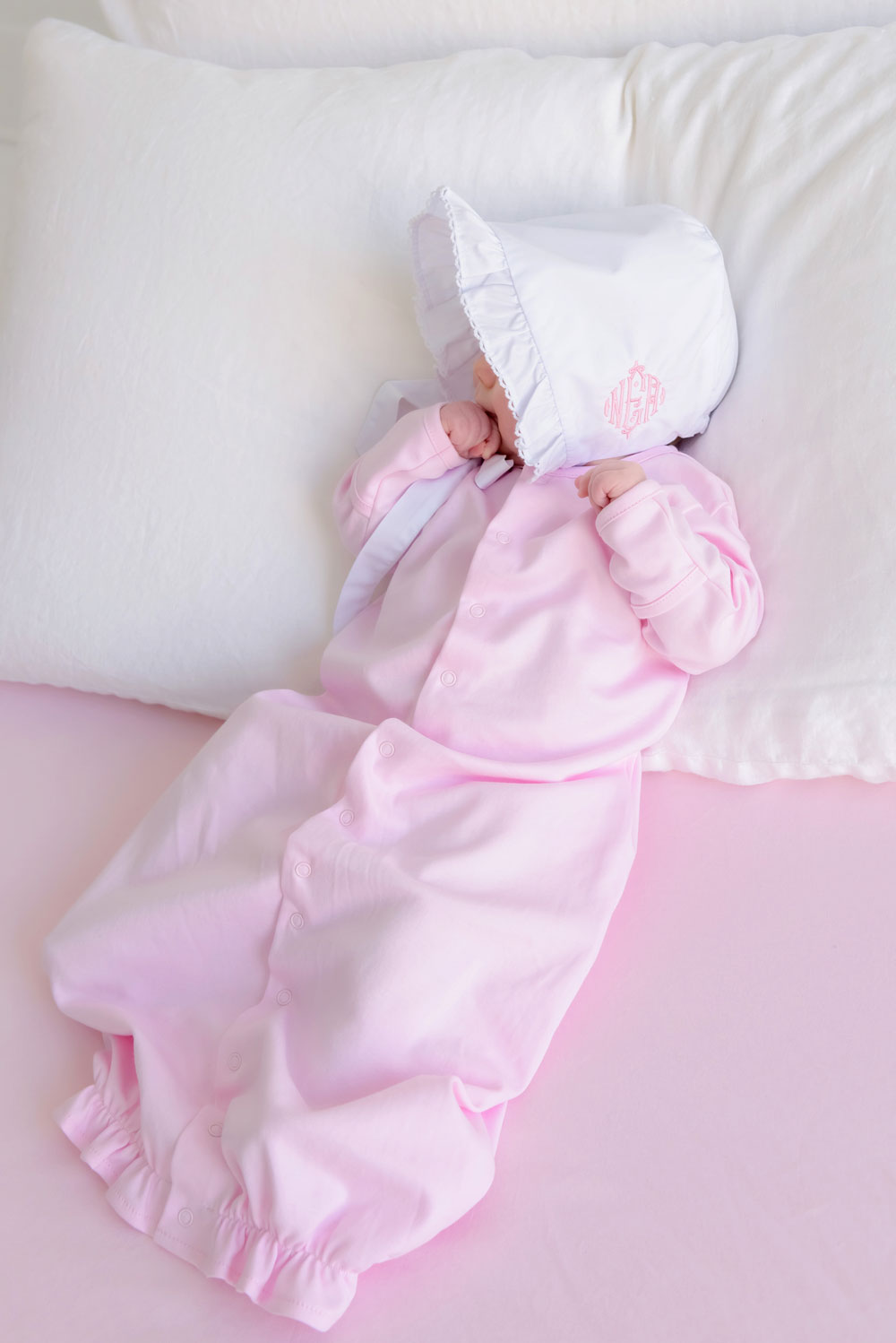Beaufort Bonnet Twinkle Twinkle 2-in-1 Gown - Palm Beach Pink