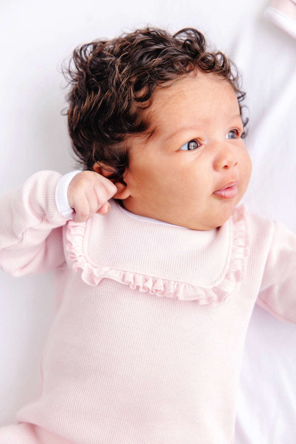 Beaufort Bonnet Rock Me Romper (Ribbed) - Palm Beach Pink