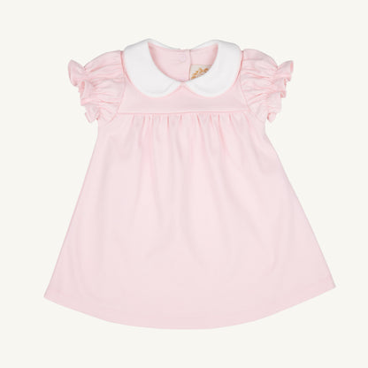 Beaufort Bonnet Holly Day Dress - Palm Beach Pink & Worth Avenue White