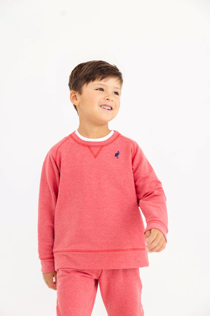 Beaufort Bonnet Cassidy Comfy Crewneck - Richmond Red Heathered