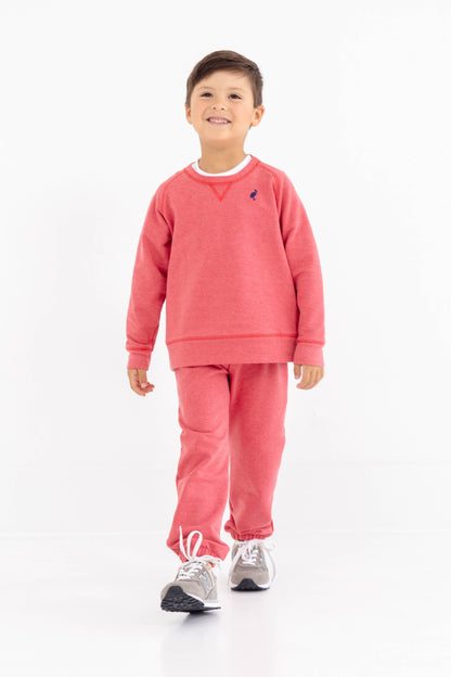 Beaufort Bonnet Cassidy Comfy Crewneck - Richmond Red Heathered