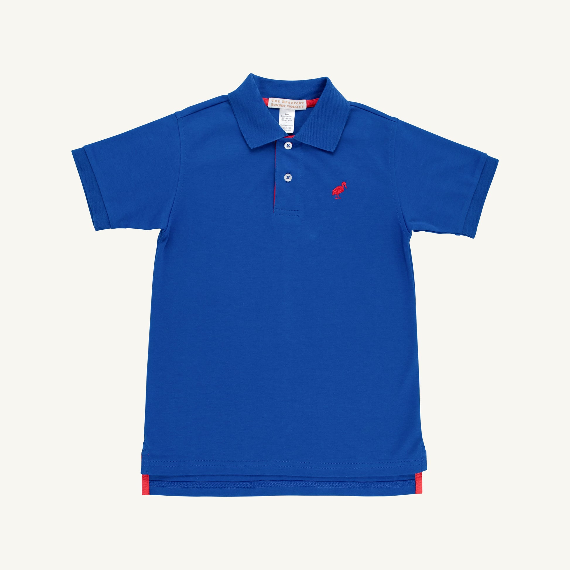 Beaufort Bonnet Prim & Proper Polo - Rockefeller Royal & Richmond Red Stork