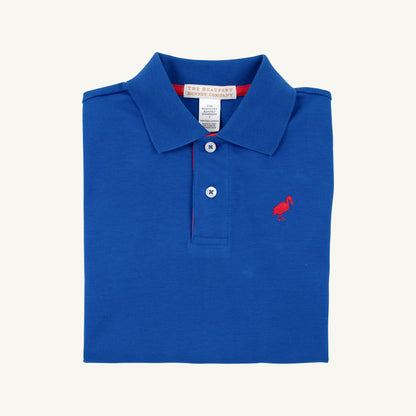 Beaufort Bonnet Prim & Proper Polo - Rockefeller Royal & Richmond Red Stork