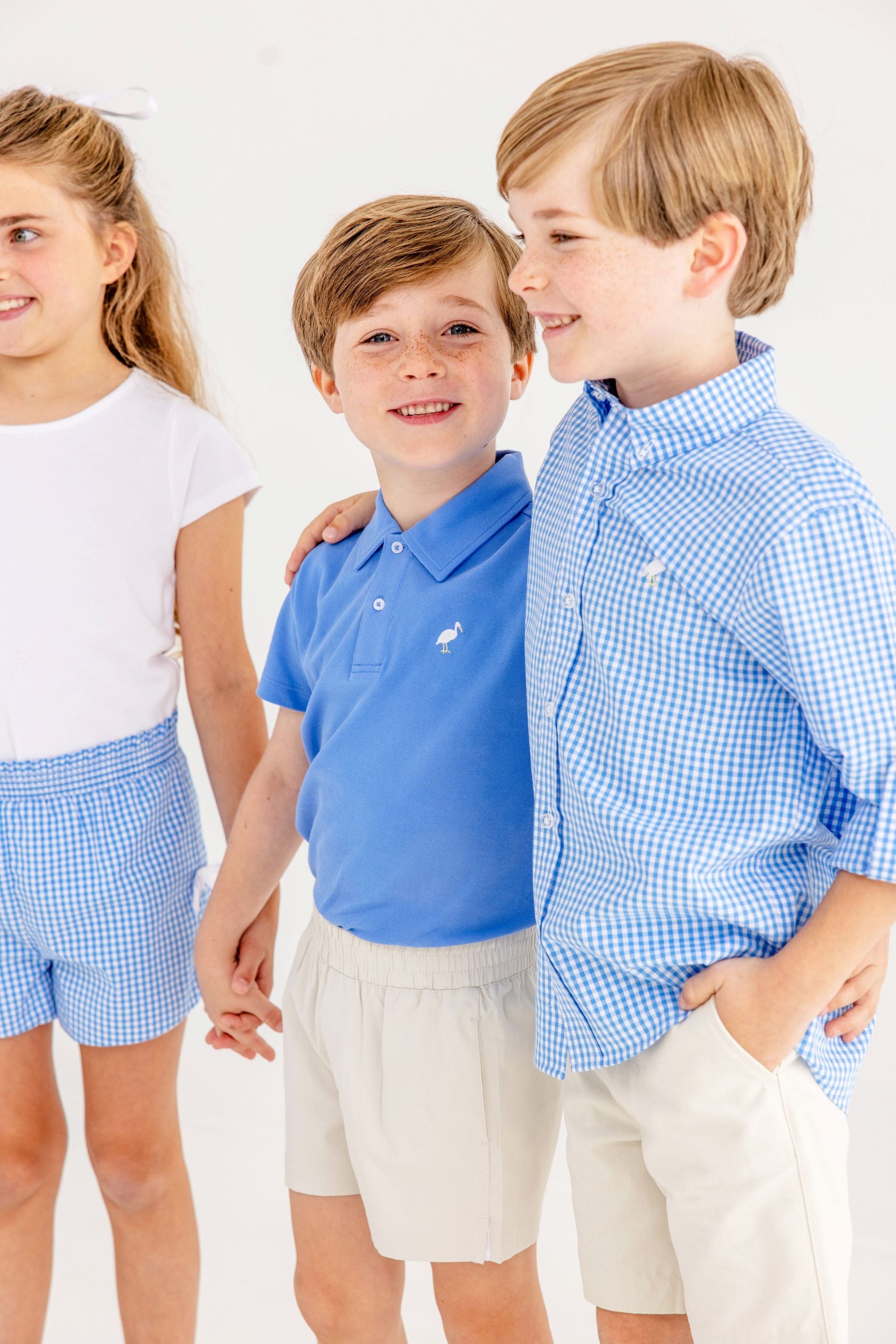 Beaufort Bonnet Prim & Proper Beach Polo & Onesie - Sunrise Blvd. Blue