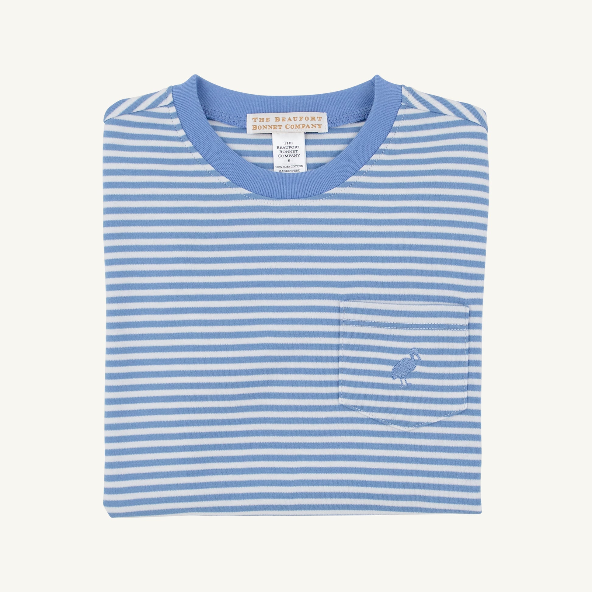 Beaufort Bonnet Carter Crewneck - Sunrise Blvd. Blue Stripe