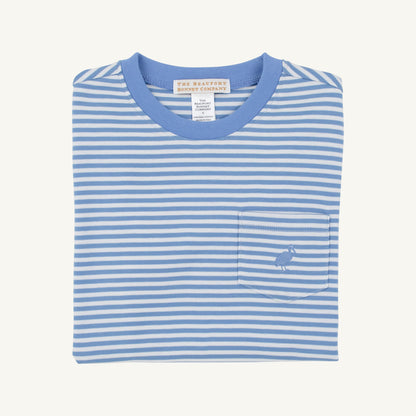 Beaufort Bonnet Carter Crewneck - Sunrise Blvd. Blue Stripe