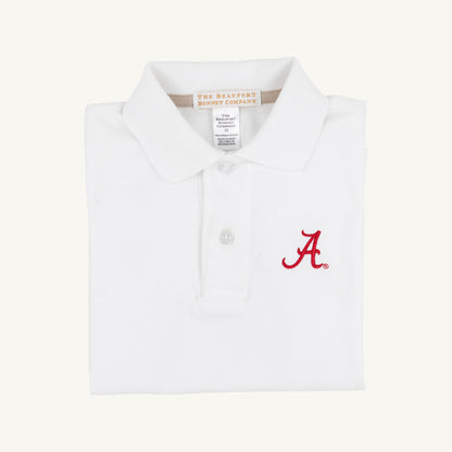 Beaufort Bonnet Alabama Prim & Proper Polo & Onesie - Worth Avenue White