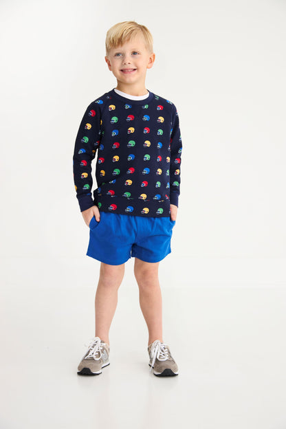 Beaufort Bonnet Sheffield Shorts - Rockefeller Royal & Nantucket Navy Stork
