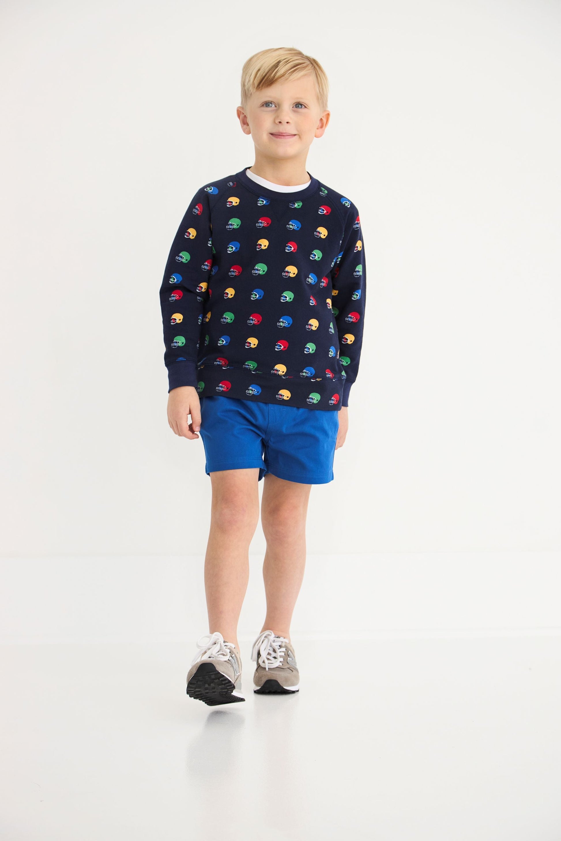 Beaufort Bonnet Sheffield Shorts - Rockefeller Royal & Nantucket Navy Stork
