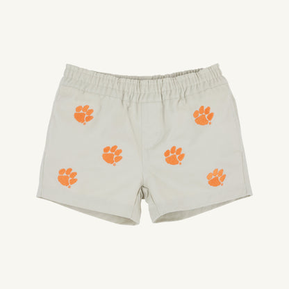 Beaufort Bonnet Clemson Critter Sheffield Shorts - Saratoga Stone