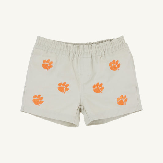 Beaufort Bonnet Clemson Critter Sheffield Shorts - Saratoga Stone