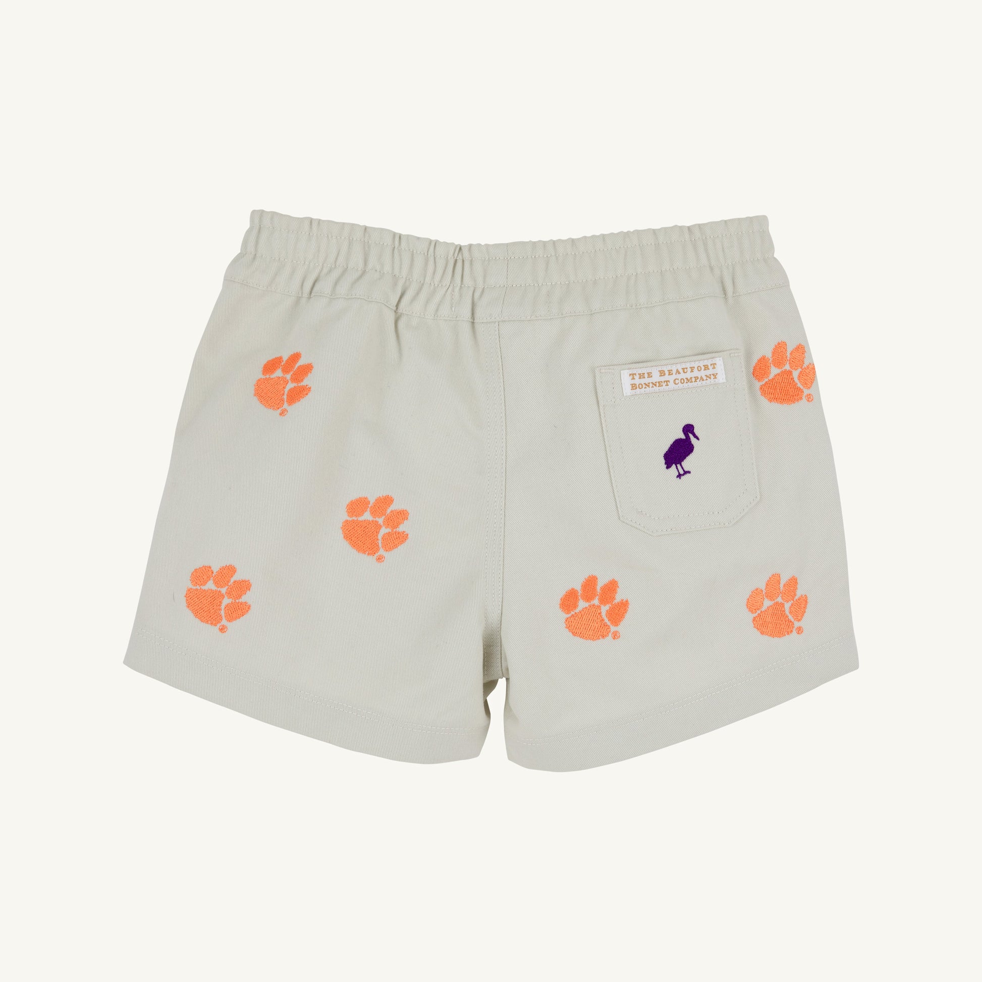 Beaufort Bonnet Clemson Critter Sheffield Shorts - Saratoga Stone