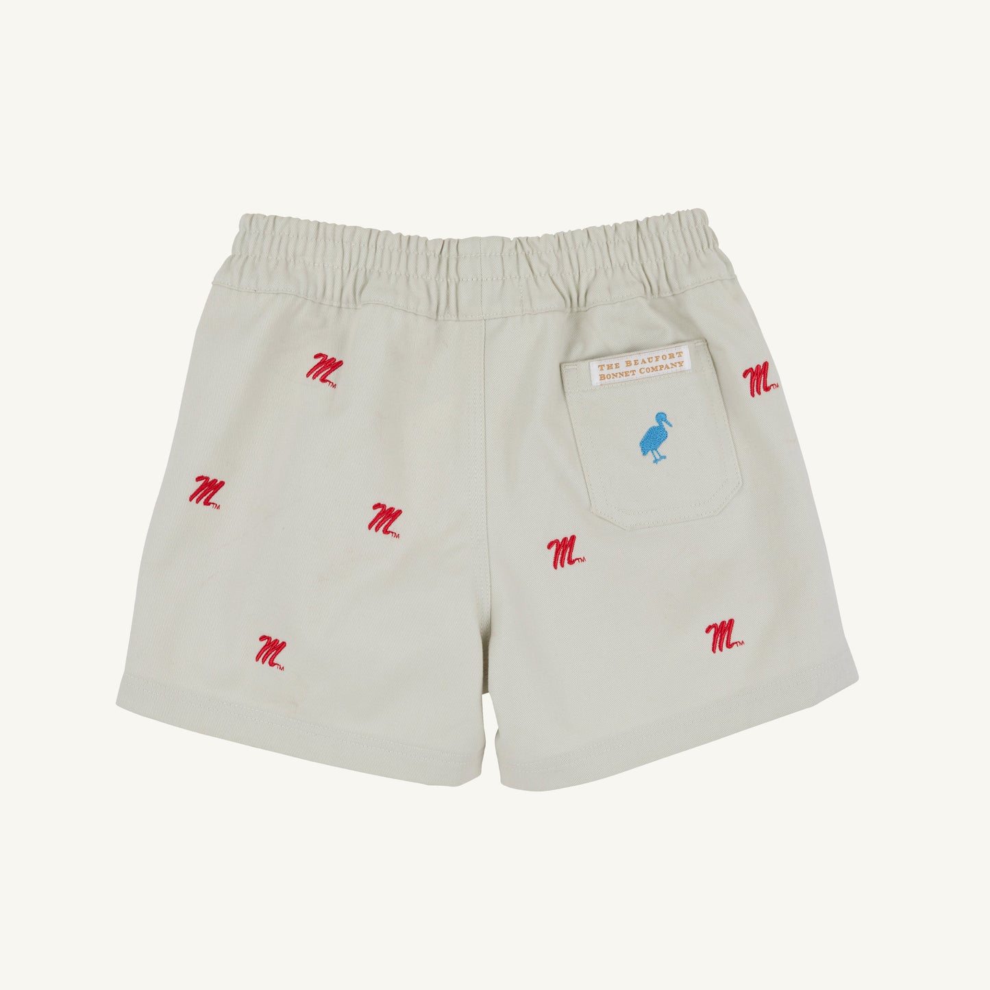 Beaufort Bonnet Ole Miss Critter Sheffield Shorts - Saratoga Stone