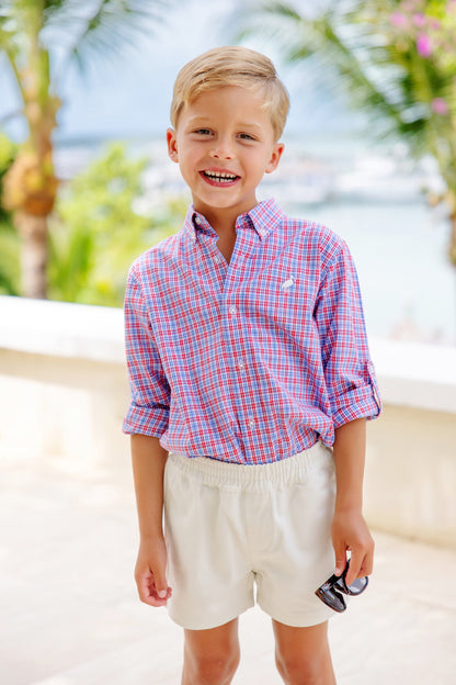 Beaufort Bonnet Sheffield Shorts - Saratoga Stone & Saratoga Stone Stork