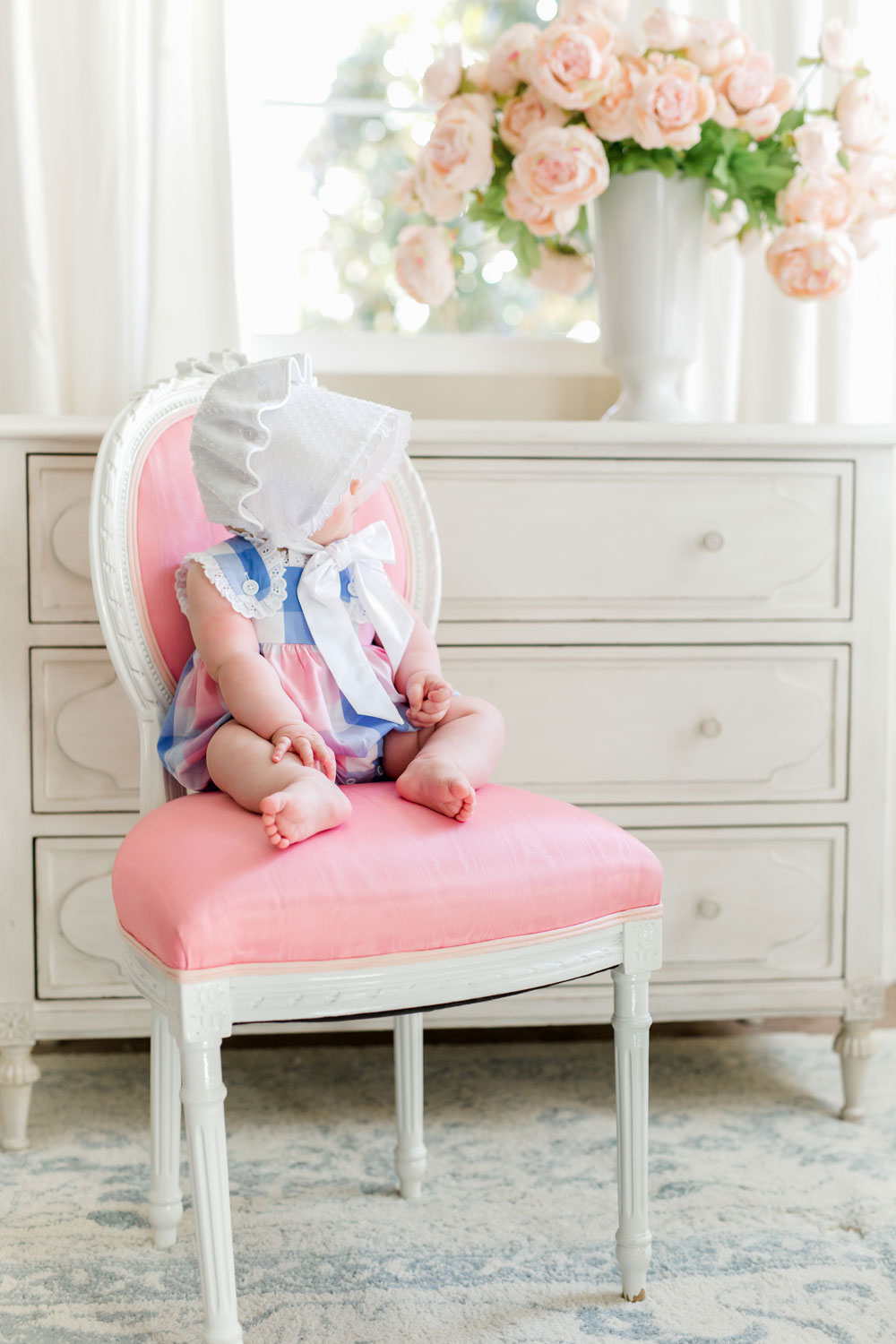 Beaufort Bonnet Bellefaire Bonnet - Worth Avenue White Dallas Dot