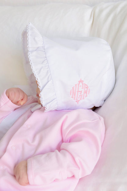 Beaufort Bonnet Sunday Best Bonnet - Worth Avenue White