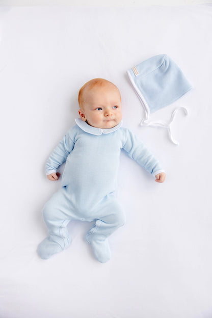 Beaufort Bonnet Bundle Me Bonnet - Buckhead Blue with Worth Avenue White