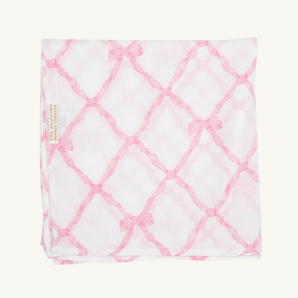 Beaufort Bonnet Silent Night Swaddle - Belle Meade Bow