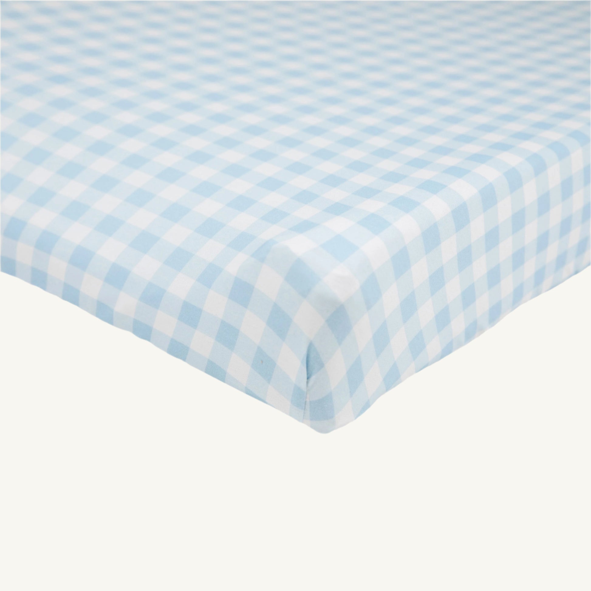 Beaufort Bonnet Cheeky Changing Pad Cover - Buckhead Blue Gingham