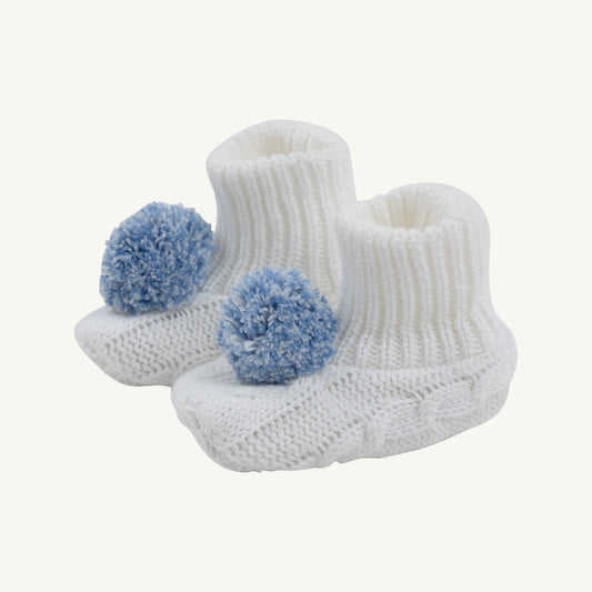 Beaufort Bonnet Bryer Booties - Worth Avenue White