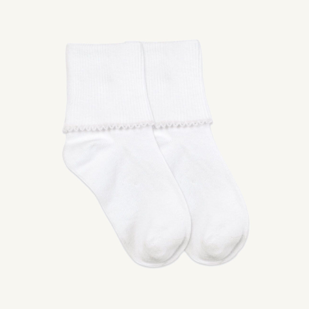 Beaufort Bonnet Jefferies Picot Edge Socks - White