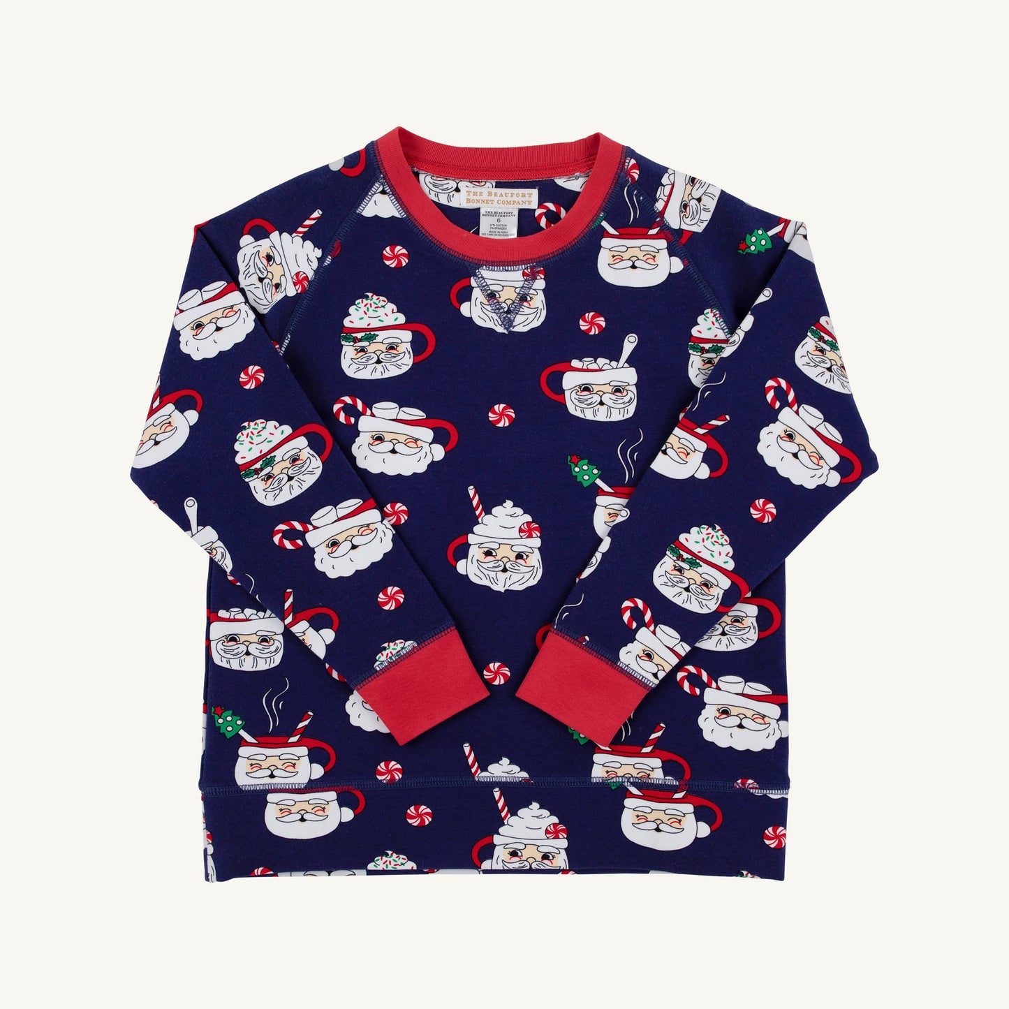 Beaufort Bonnet Cassidy Comfy Crewneck - Keeping Spirits Bright (Navy)