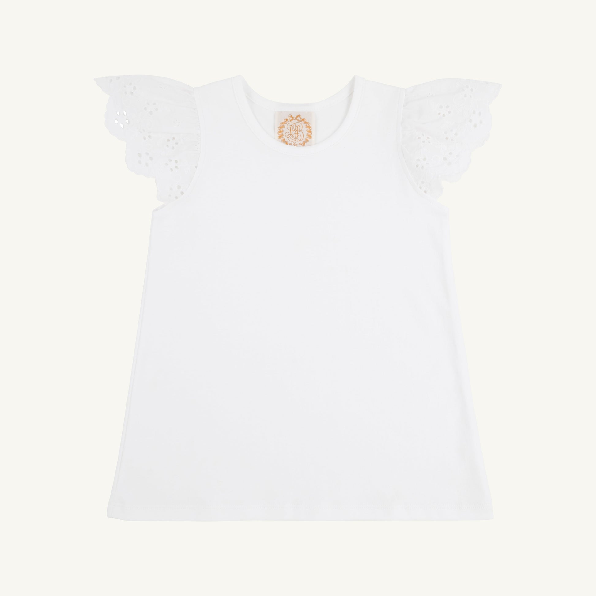 Beaufort Bonnet Ellen's Eyelet Top - Worth Avenue White