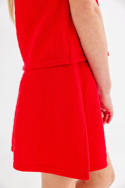 Beaufort Bonnet Searcy Sweater Skirt - Richmond Red