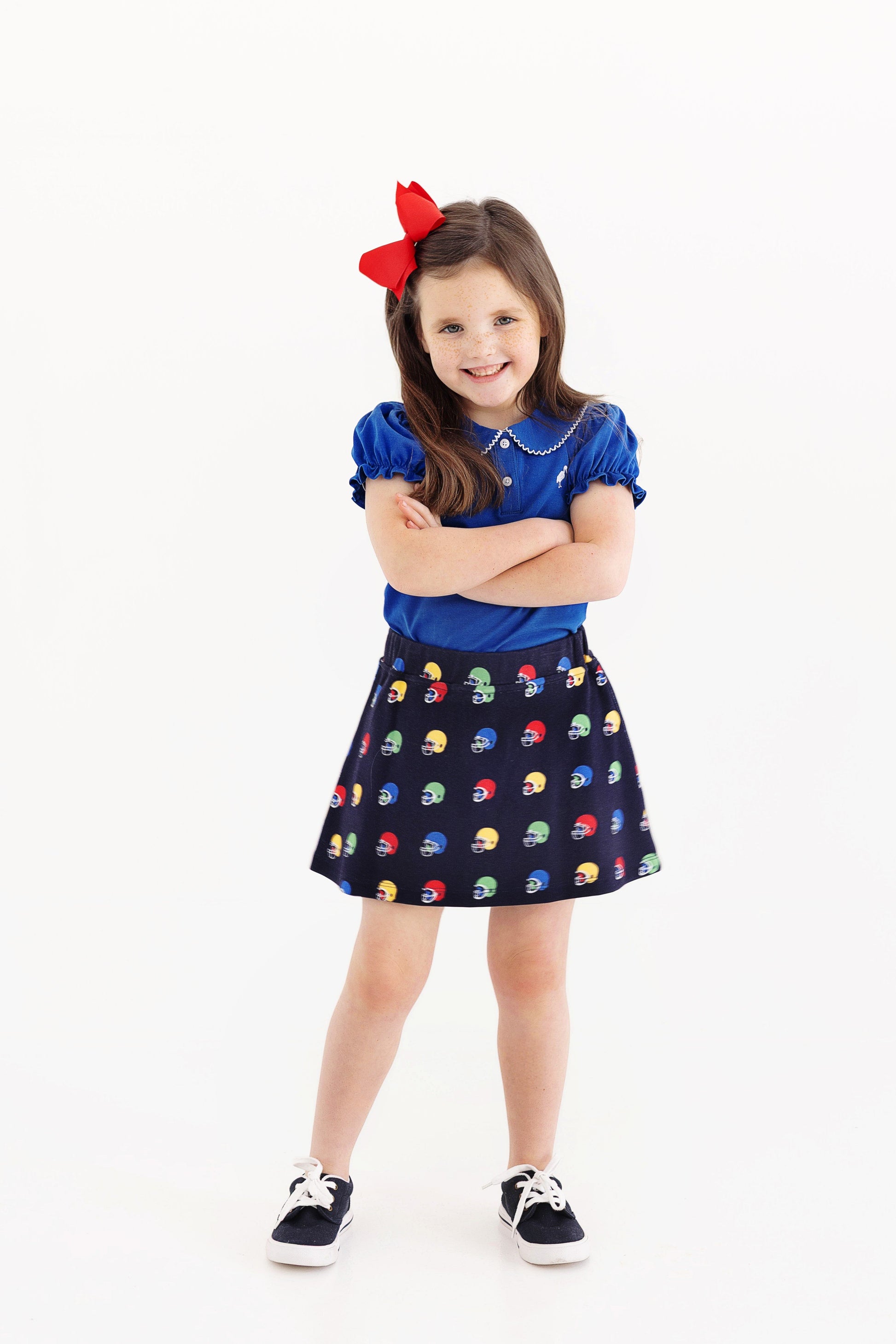 Beaufort Bonnet Searcy Skort - Hut! with Nantucket Navy