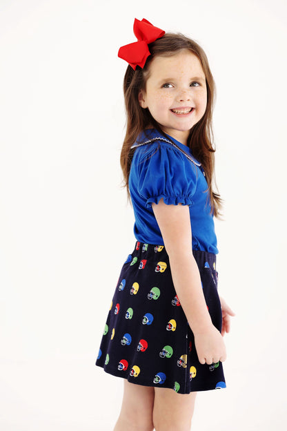 Beaufort Bonnet Searcy Skort - Hut! with Nantucket Navy