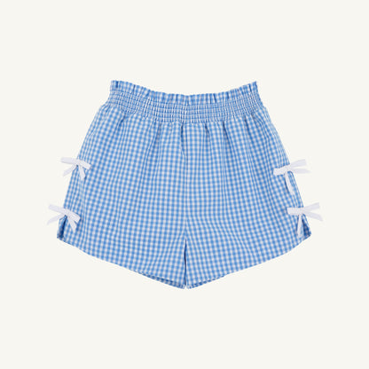 Beaufort Bonnet Cheryl Shorts - Sunrise Blvd. Blue Mini Gingham