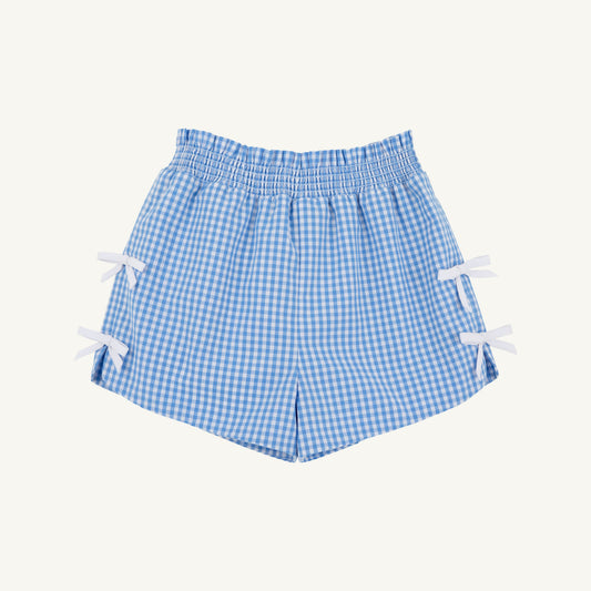 Beaufort Bonnet Cheryl Shorts - Sunrise Blvd. Blue Mini Gingham