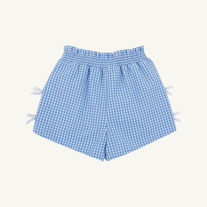 Beaufort Bonnet Cheryl Shorts - Sunrise Blvd. Blue Mini Gingham