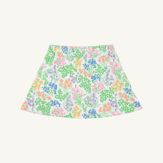 Beaufort Bonnet Searcy Skort - Gaston Street Garden & Worth Avenue White