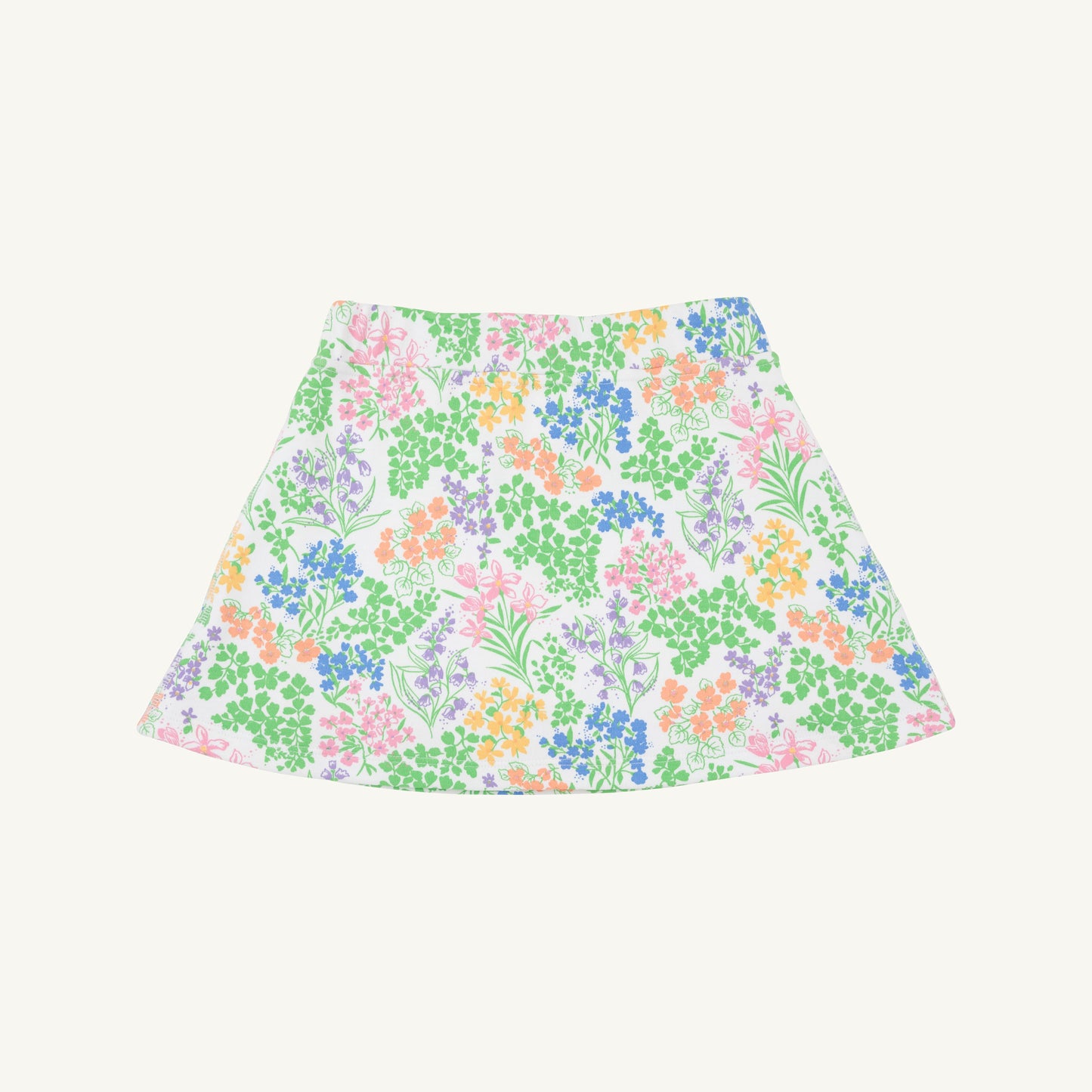 Beaufort Bonnet Searcy Skort - Gaston Street Garden & Worth Avenue White