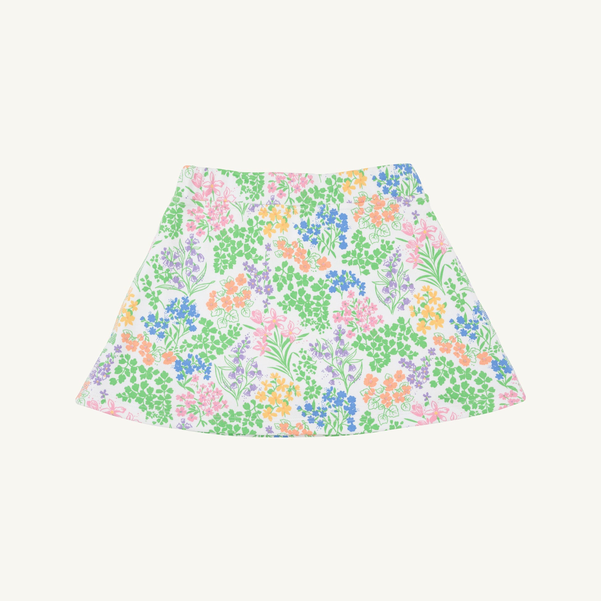 Beaufort Bonnet Searcy Skort - Gaston Street Garden & Worth Avenue White