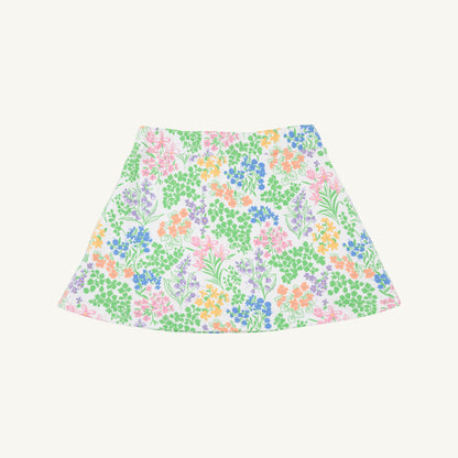 Beaufort Bonnet Searcy Skort - Gaston Street Garden & Worth Avenue White