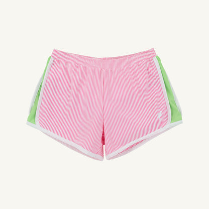 Beaufort Bonnet Prepletic™ Shimmy Shake Shorts - Hamptons Hot Pink Seersucke