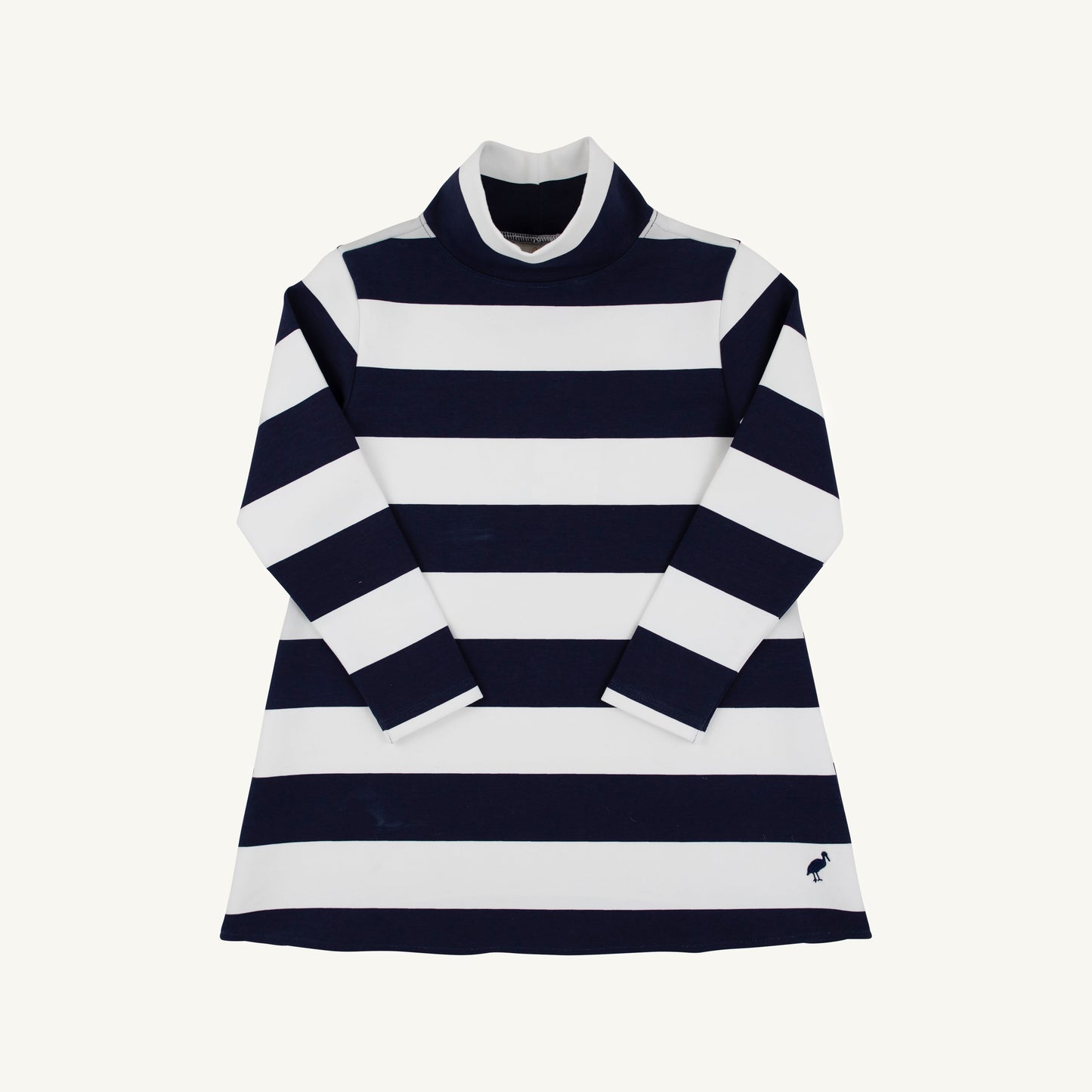 Beaufort Bonnet Prepletic™ Finley Funnel Dress - Nantucket Navy Rugby Stripe